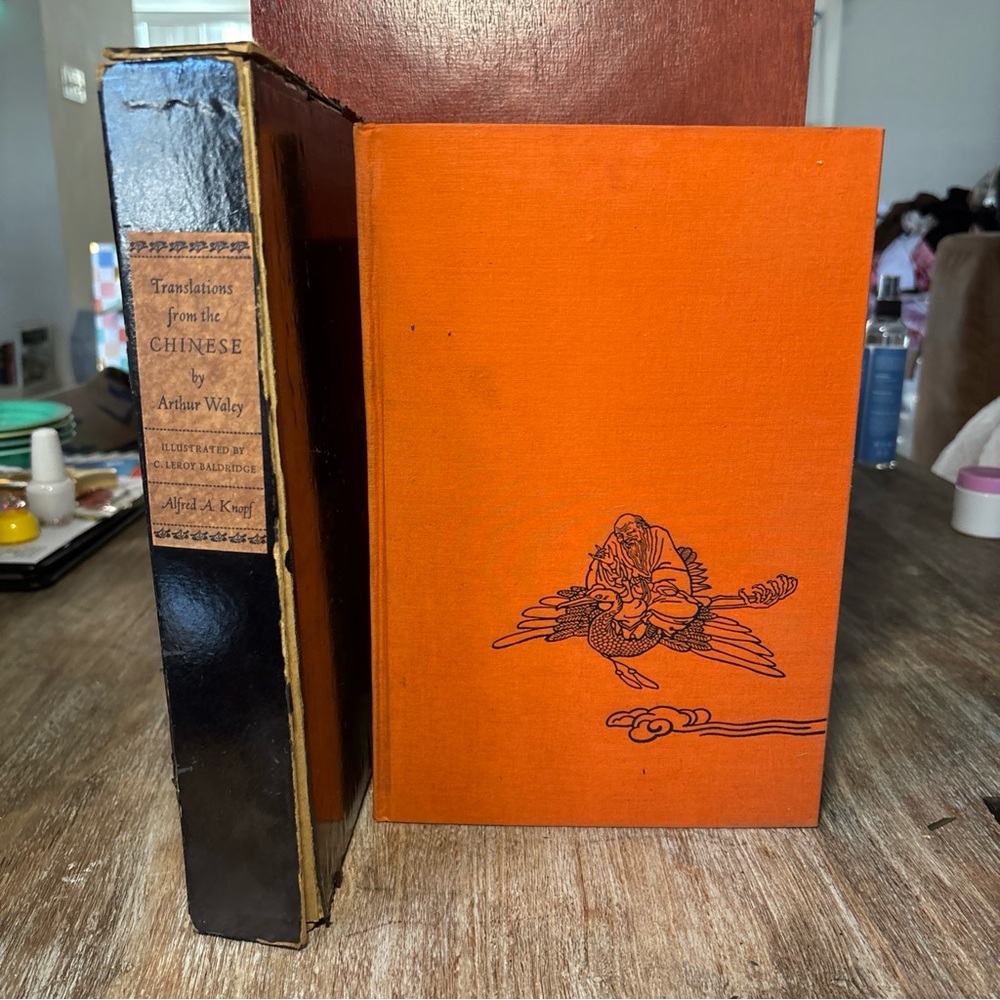 Translations From the Chinese Ancient Poetry by Arthur Waley 1941 Knopf Slipcase